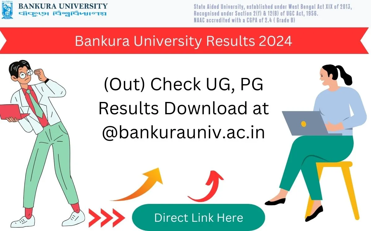 Bankura University Results 2024 (Out) Check UG, PG Results Download at @bankurauniv.ac.in